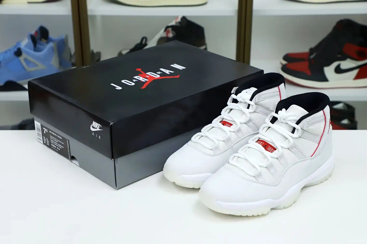 Kimikick XI 11 TINT AIR JORDAN PLATINUM RETRO 0715